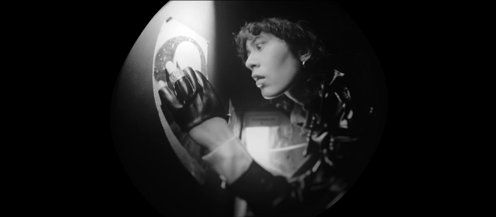 A portrait inside the spotlight