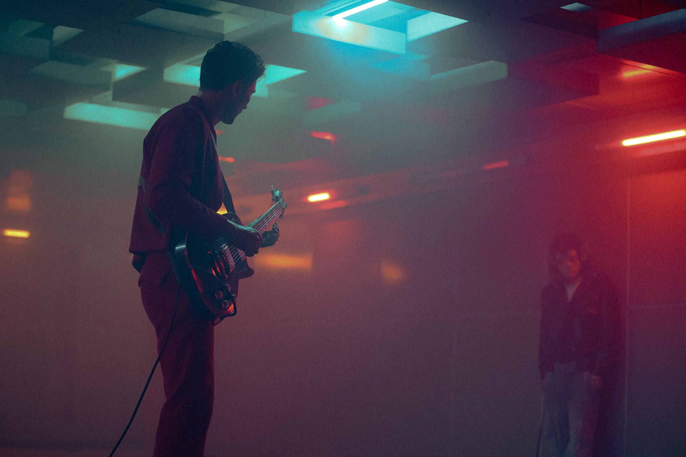 Rhydian Vaughan — Soaking in Divine — Colored light and haze