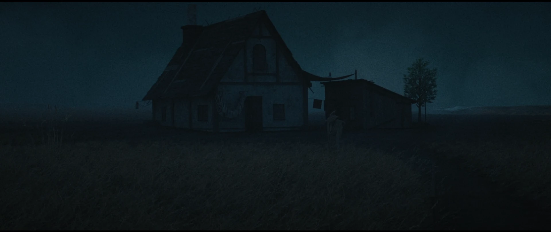 A house at the edge of night