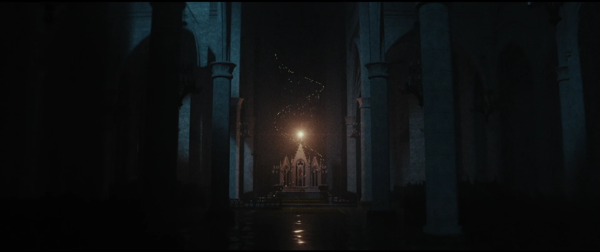 A light in the hallway